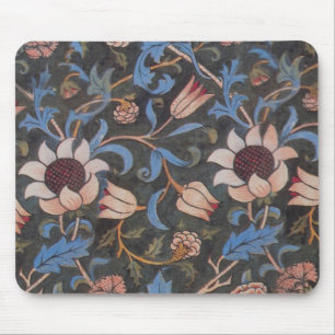 William Morris Evenlode Textile Floral Art Mouse Mat