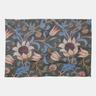 William Morris Evenlode Textile Floral Art Tea Towel