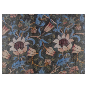 William Morris Evenlode Textile Pattern Cutting Board
