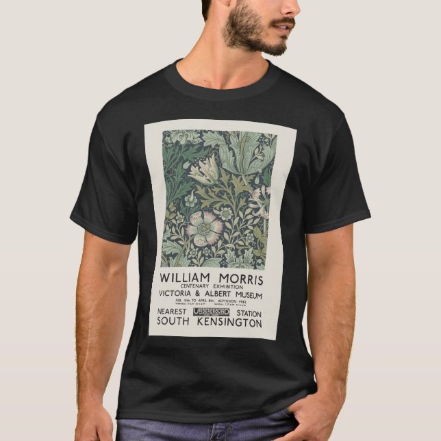 William Morris - Exhibition poster for The Victori T-Shirt (Front)