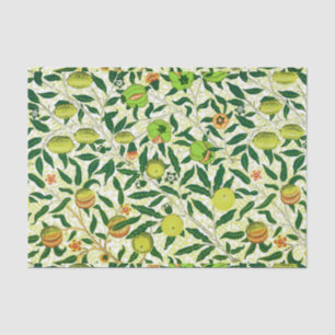 William Morris Exotic Fruit, Lemon Yellow Tissue Paper