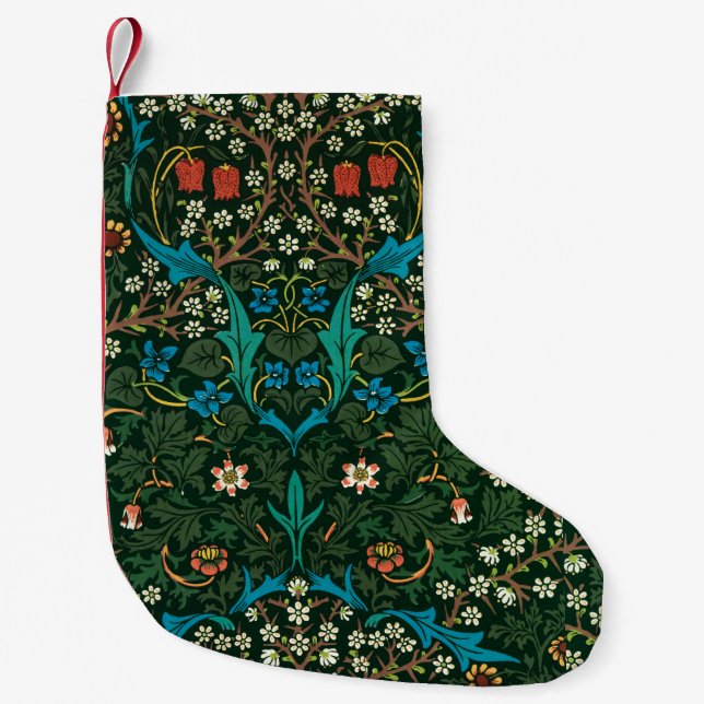 William Morris Fabric Christmas Stocking (Front)