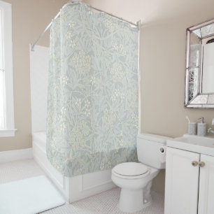 William Morris Faded Jasmine Shower Curtain