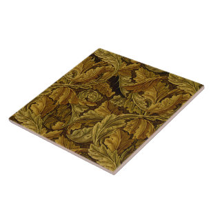William Morris Fine Floral Wallpaper Pattern Tile