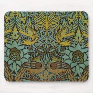 William Morris Floral Artwork Vintage Wallpaper Mouse Mat