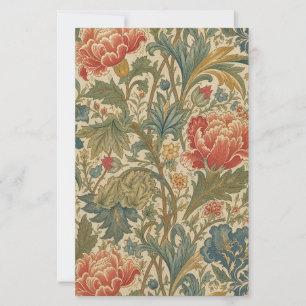 William Morris Floral Chintz Stationery