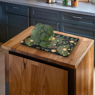 William Morris Floral Cutting Board