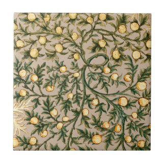 William Morris Floral Fruit Garden Flower Classic Tile