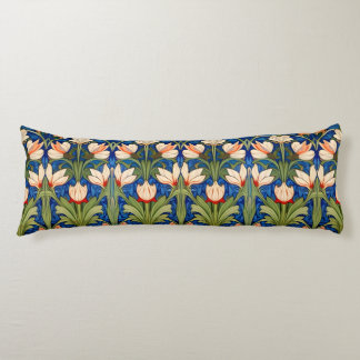 William Morris floral pattern Body Cushion