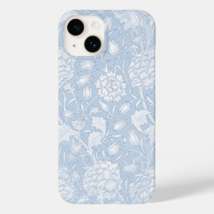 William Morris Floral Pattern in Blue Case-Mate iPhone 14 Case