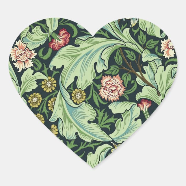 William Morris Floral Pattern Stickers (Front)