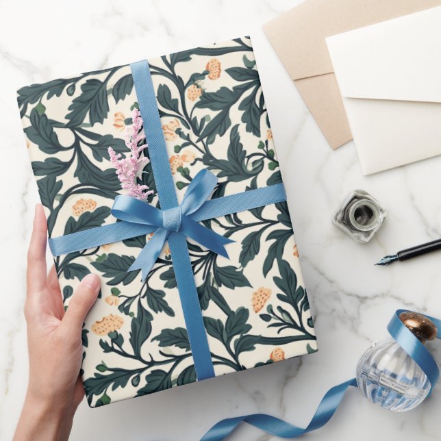 William Morris Floral Pattern  Wrapping Paper (Gifting)