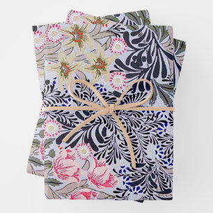William Morris, Floral Pattern Wrapping Paper Sheet