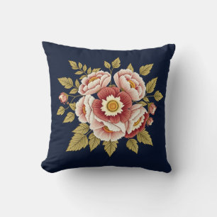 William Morris Floral Tapestry Throw Pillow