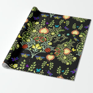 William Morris Floral Wrapping Paper