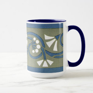 William Morris Flower Bar - Mug