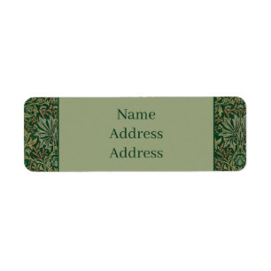 William Morris Flower Garden-Greens