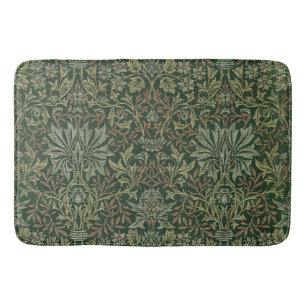 William Morris Flower Garden Tapestry Classic Bath Mat