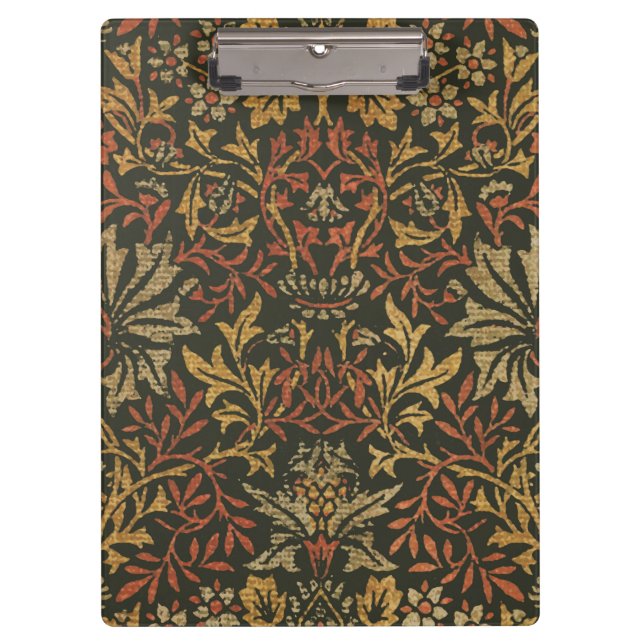 William Morris Flower Garden Tapestry Clipboard (Front)