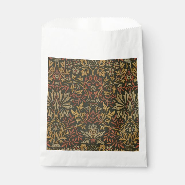 William Morris Flower Garden Tapestry Favour Bags (Front)