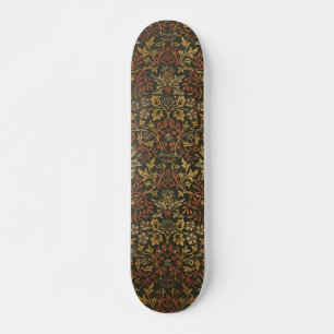 William Morris Flower Garden Tapestry Skateboard
