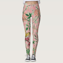 William Morris FLOWERS AND BUTTERFLIES Leggings