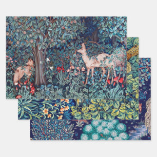 William Morris, Forest Animals Wrapping Paper Sheet