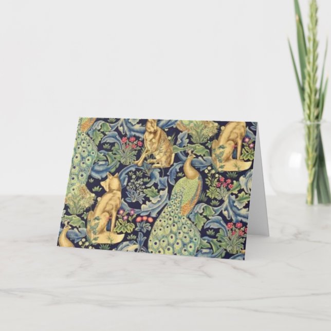 William Morris Forest Card (Front)