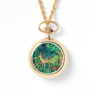 William Morris Forest Deer Tapestry Print Watch