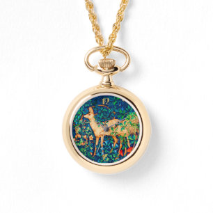 William Morris Forest Deer Tapestry Print Watch