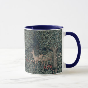 William Morris Forest Greenery Animals Flowers Mug