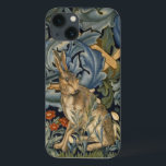William Morris Forest Rabbit Floral Art Nouveau iPhone 13 Case<br><div class="desc">William Morris Forest Rabbit Floral Art Nouveau 
Beautiful ornate artistic floral vintage fine art pattern tapestry design featuring a hare among leaves,  wildflowers and acanthus foliage.
Movement: Arts and Crafts
See more of our William Morris products at
https://www.zazzle.com/artfoxx</div>