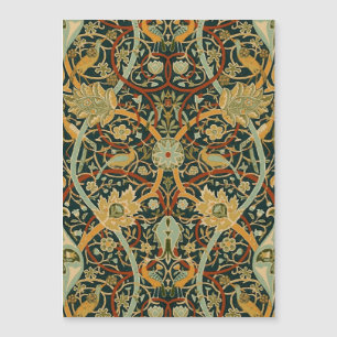 William Morris Forest Tapestry Pattern: Vintage