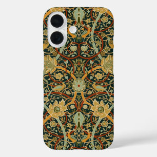 William Morris Forest Tapestry Pattern: Vintage iPhone 16 Case
