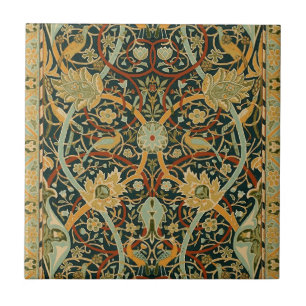 William Morris Forest Tapestry Pattern: Vintage Tile