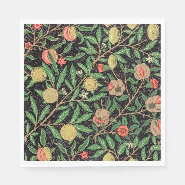 William Morris, Fruit Pattern, Napkin (Front)