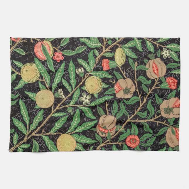 William Morris, Fruit Pattern, Tea Towel (Horizontal)