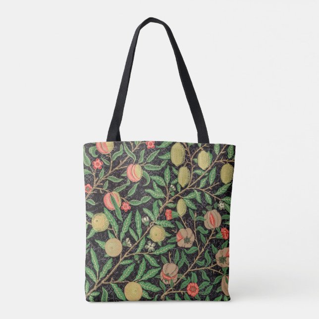 William Morris - Fruit Pattern Tote Bag (Back)