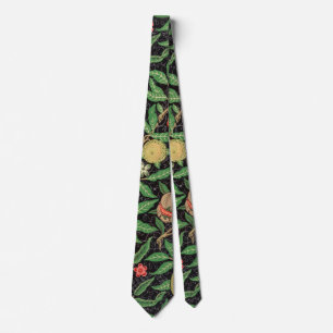 William Morris Fruit pattern Vintage Tie