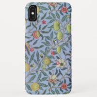 William Morris Fruit Pomegranate Blue Ornament