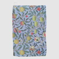 William Morris Fruit Pomegranate Blue Ornament