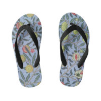 William Morris Fruit Pomegranate Blue Ornament