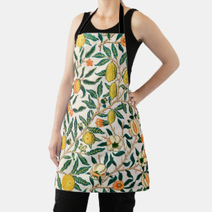 William Morris Fruit Pomegranate Vintage Apron