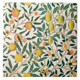 William Morris Fruit Pomegranate Vintage  Tile