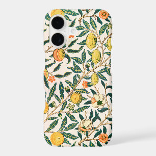 William Morris Fruit Pomegranate White Ornament