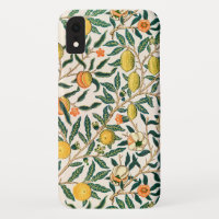 William Morris Fruit Pomegranate White Ornament
