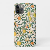 William Morris Fruit Pomegranate White Ornament