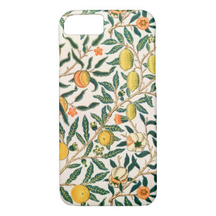 William Morris Fruit Pomegranate White Ornament Case-Mate iPhone Case