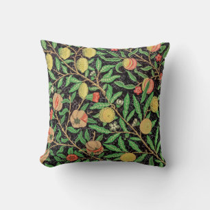 William Morris Fruit Pomegranates Lemons Pattern Cushion