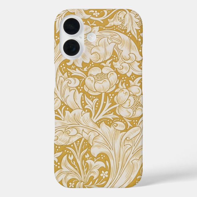 William Morris Gold Bachelors Button Floral Case-Mate iPhone Case (Back)